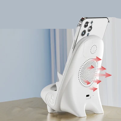 Draadloze Snellader Stoel met Telefoonhouder