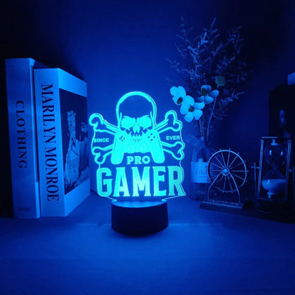 Gamer Lamp met 3D LED Verlichting voor Een Ultieme Game Ervaring