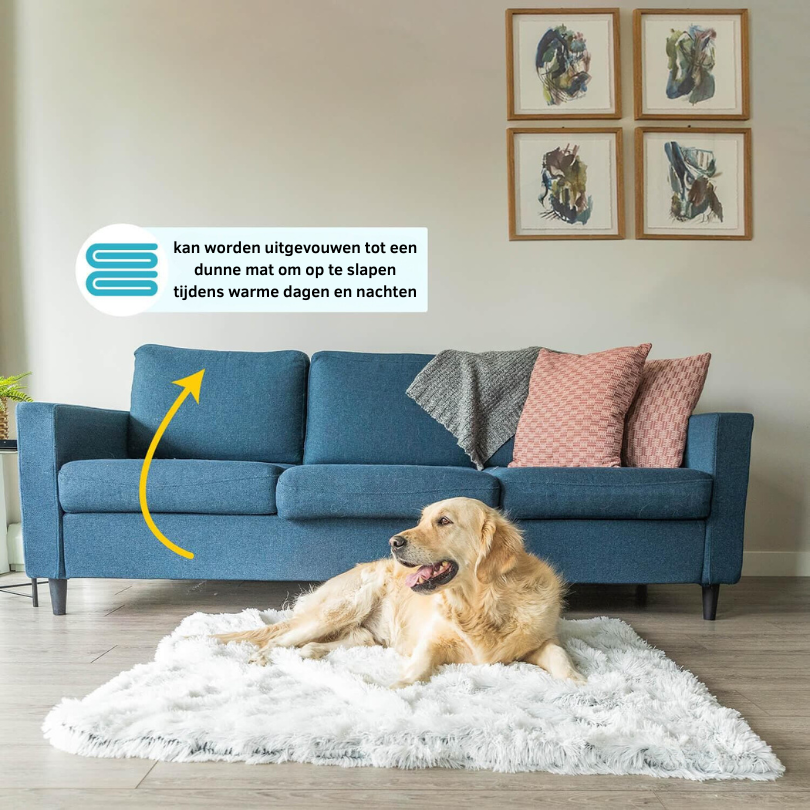 Zachte Hondendeken Luxe Plush voor Ontspanning en Slaap