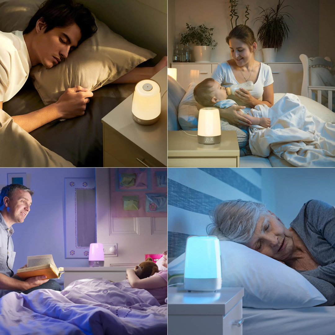 Wekkerlicht met Zonsopgang Simulatie en 6 Kleuren voor Slaapkamer