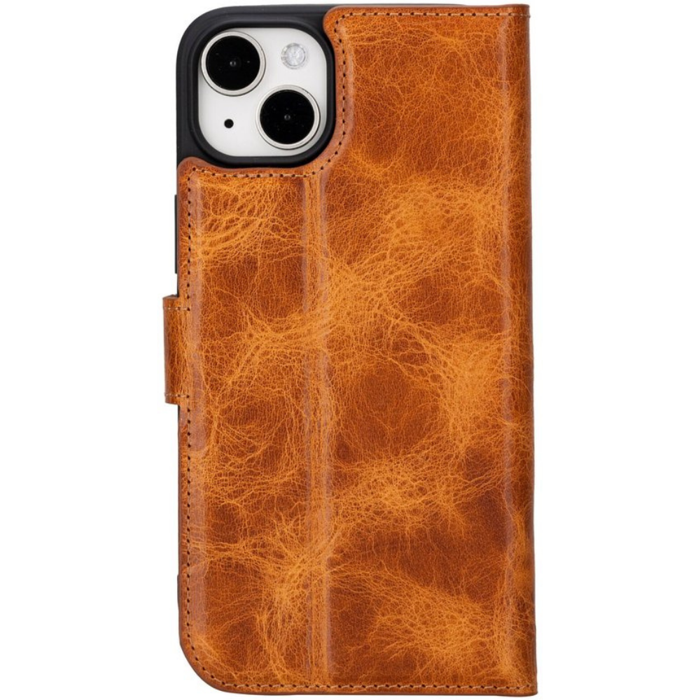 Telefoonhoesje Leer met Pasjeshouder en Kickstand
