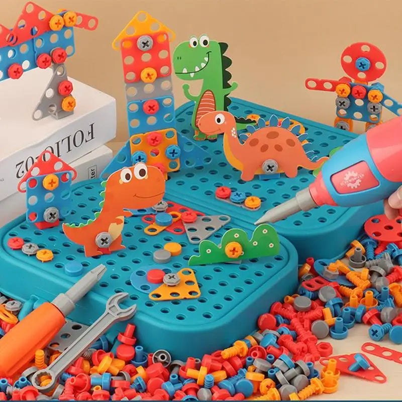 Kinder Gereedschapskist 3D Montessori Speelgoed