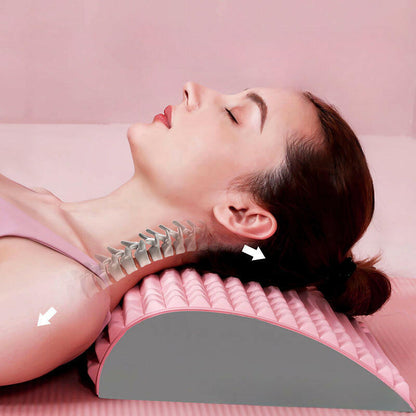 Rugkussen met Nek Ondersteuning en Massager