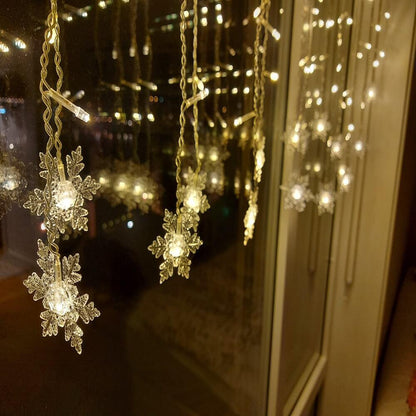 LED Lichtketting Sneeuwvlokken voor Binnen en Buiten