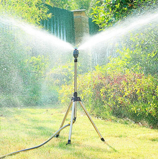 Tuinsproeier 360° RVS Statief voor Gazon en Tuin - Velinix