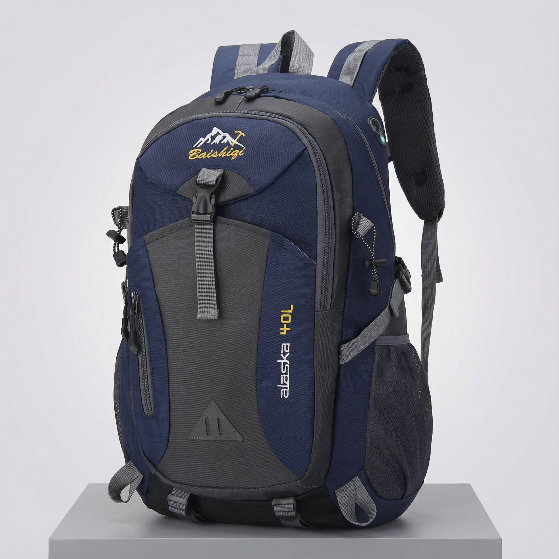 Waterdichte Outdoor Rugzak 40L met Comfortabele Schouderbanden - Velinix