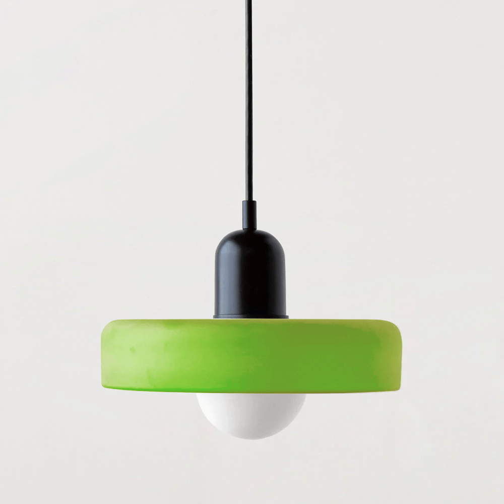 Kleurrijke Hanglamp Modern Glazen Design voor Woonkamer