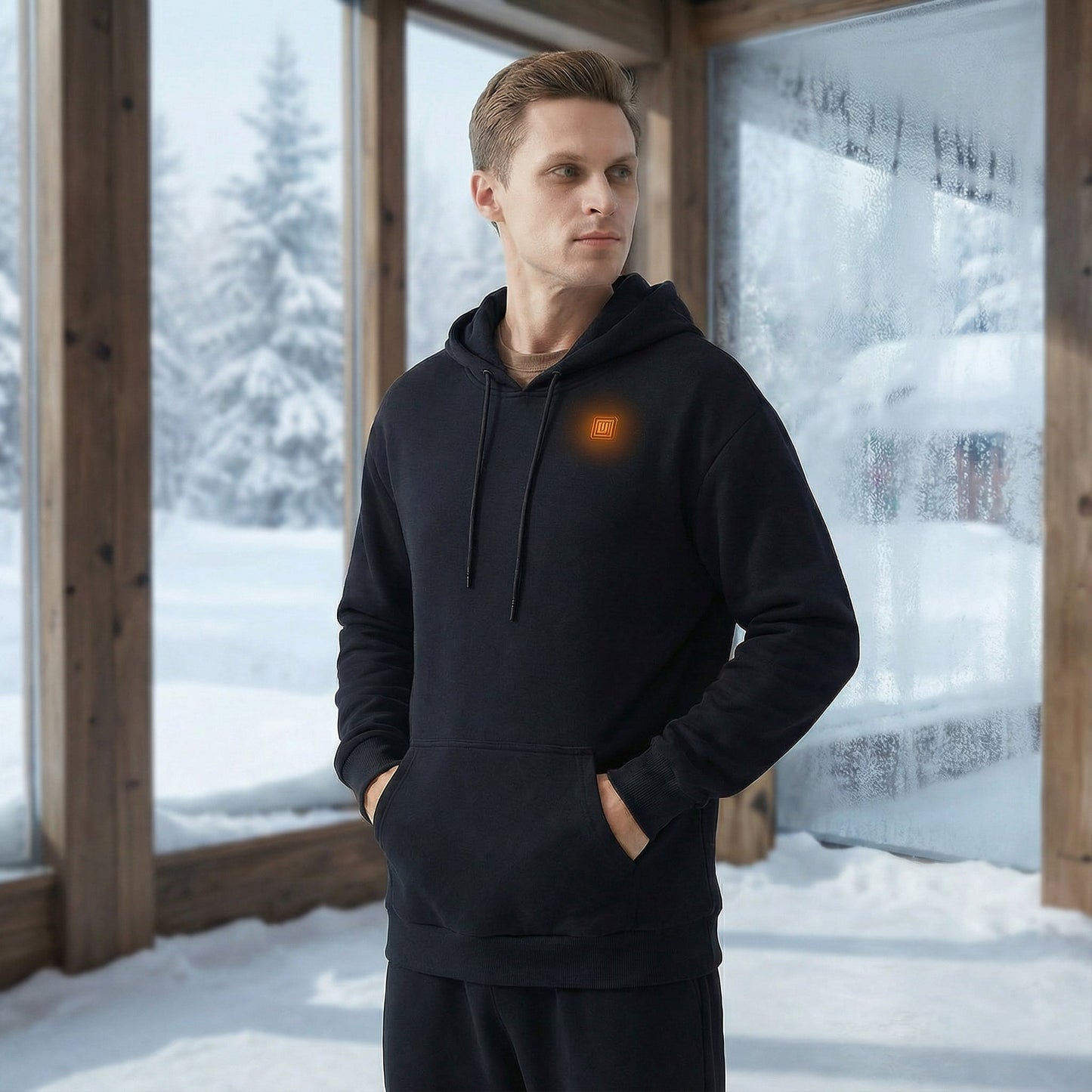 USB Verwarmde Hoodie Warm en Stijlvol voor Winter