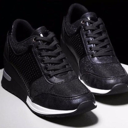 Hoge Hak Sneakers met Wedgezool - Velinix