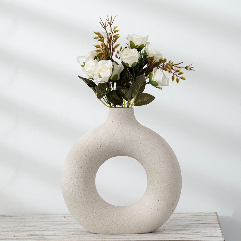 Keramische Bloemenvase Modern Mat Design Decoratief - Velinix