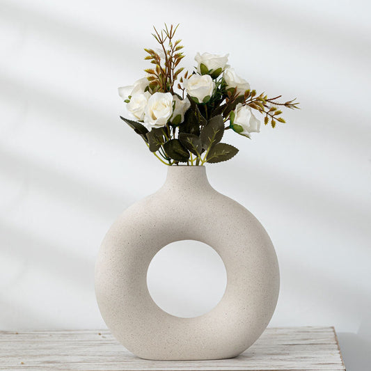 Keramische Bloemenvase Modern Mat Design Decoratief - Velinix