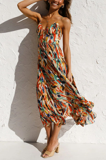 Charity™ – Dames Jurk Midi met Flatterend Silhouet en Vivid Kleuren-5