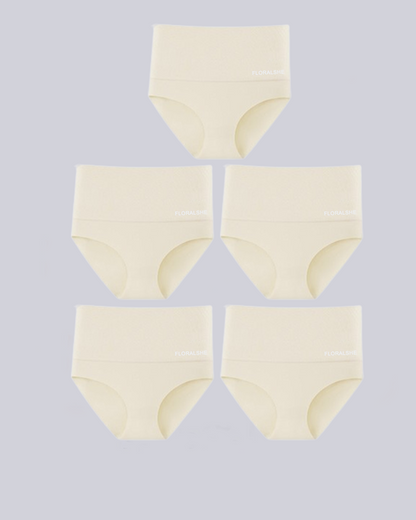 Slipjes Hoge Taille 5-Pack voor Buikcontrole en Slanke Pasvorm