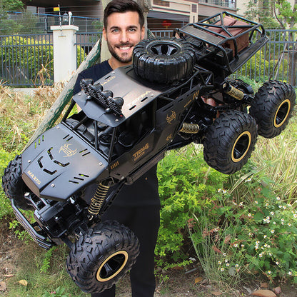 RC Monstertruck 6WD met LED Licht en Hoge Snelheid voor Offroad