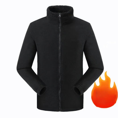 Heren Winterjack Fleece Gevoerd Warm en Waterdicht