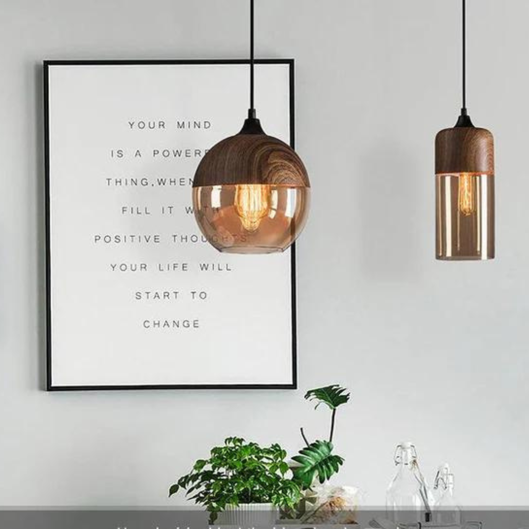 Houten Plafondlamp Scandinavisch Design Warm en Modern