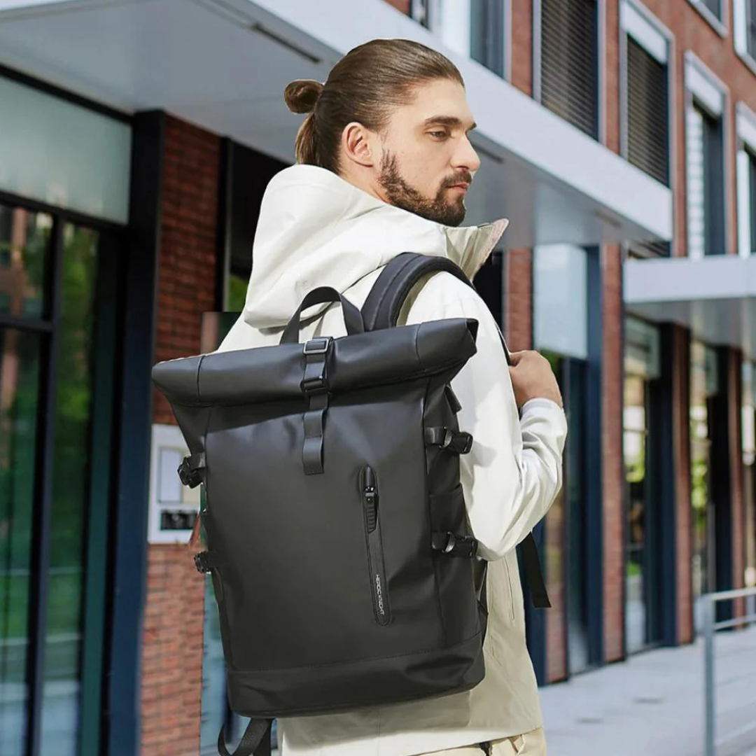 Waterdichte Rugzak 27L met USB en Laptopvak - Velinix