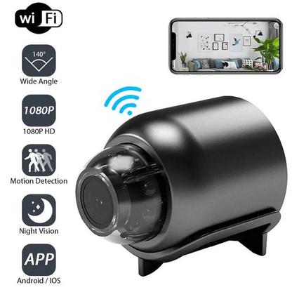 Draadloze Beveiligingscamera 1080P HD Mini WLAN-camera