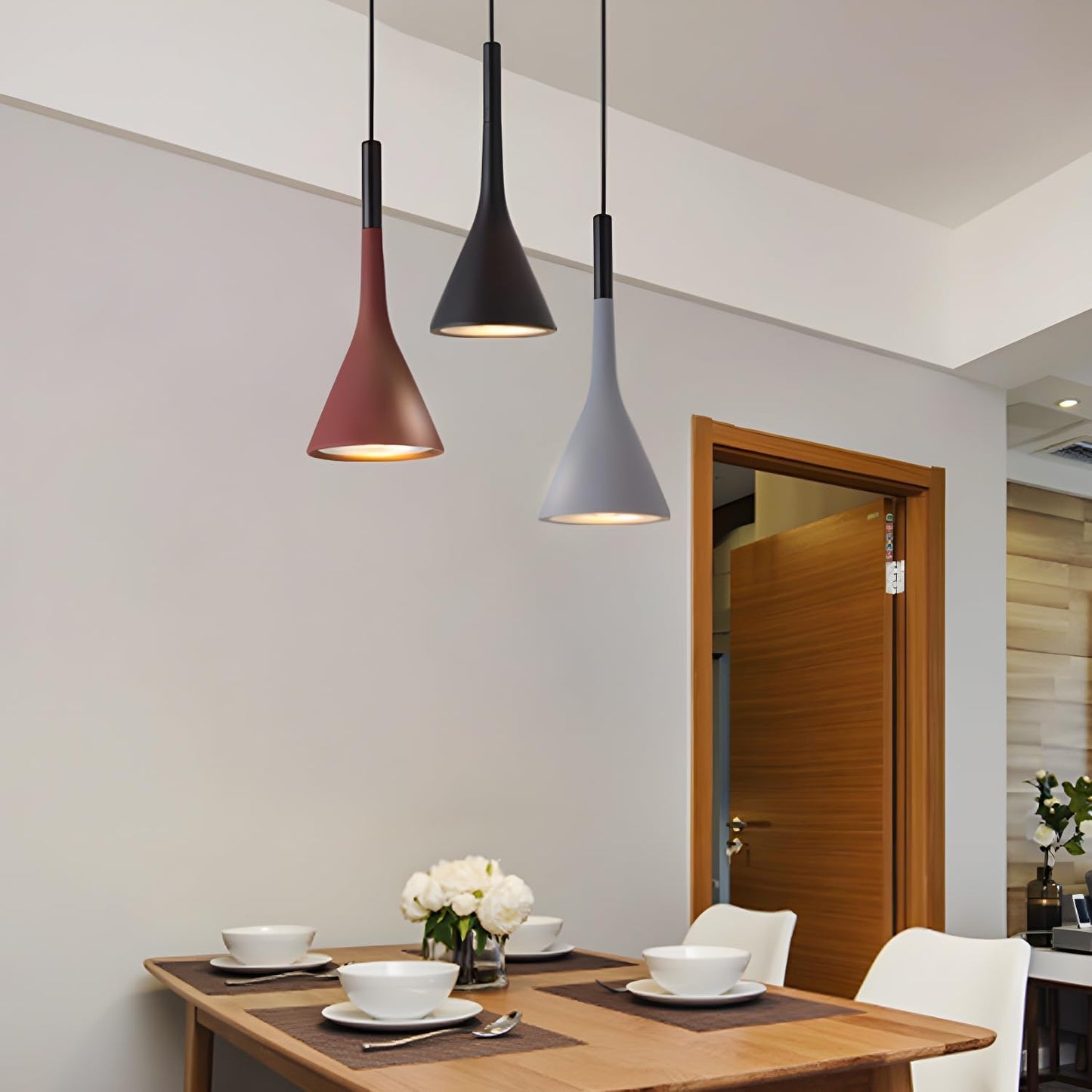 LED Hanglamp Wit Licht Modern Design