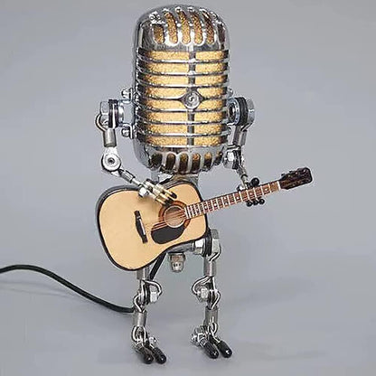 Tafellamp Robot Gitaar Design Uniek Verlichting