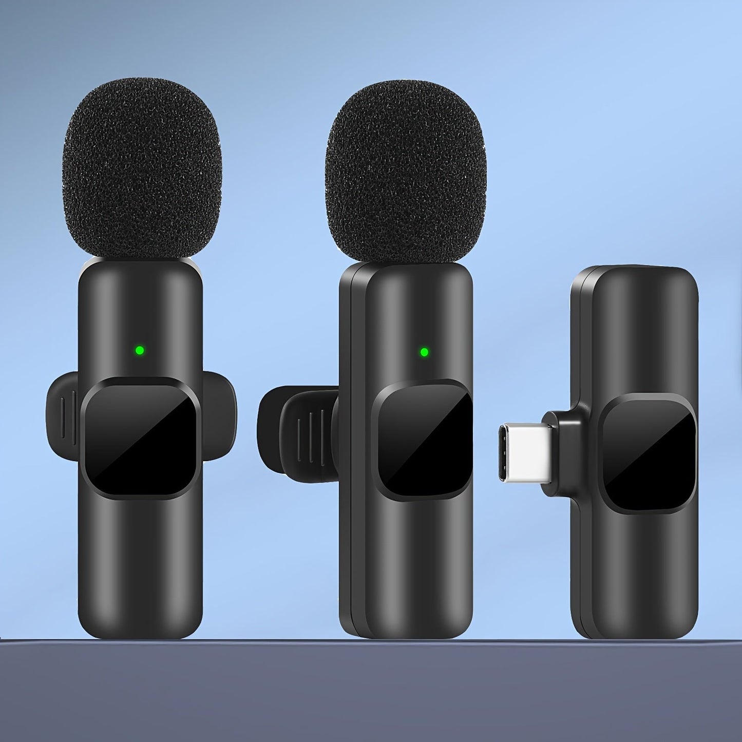 Draadloze Lavalier Microfoon voor Video en Livestream met Hoge Geluidskwaliteit