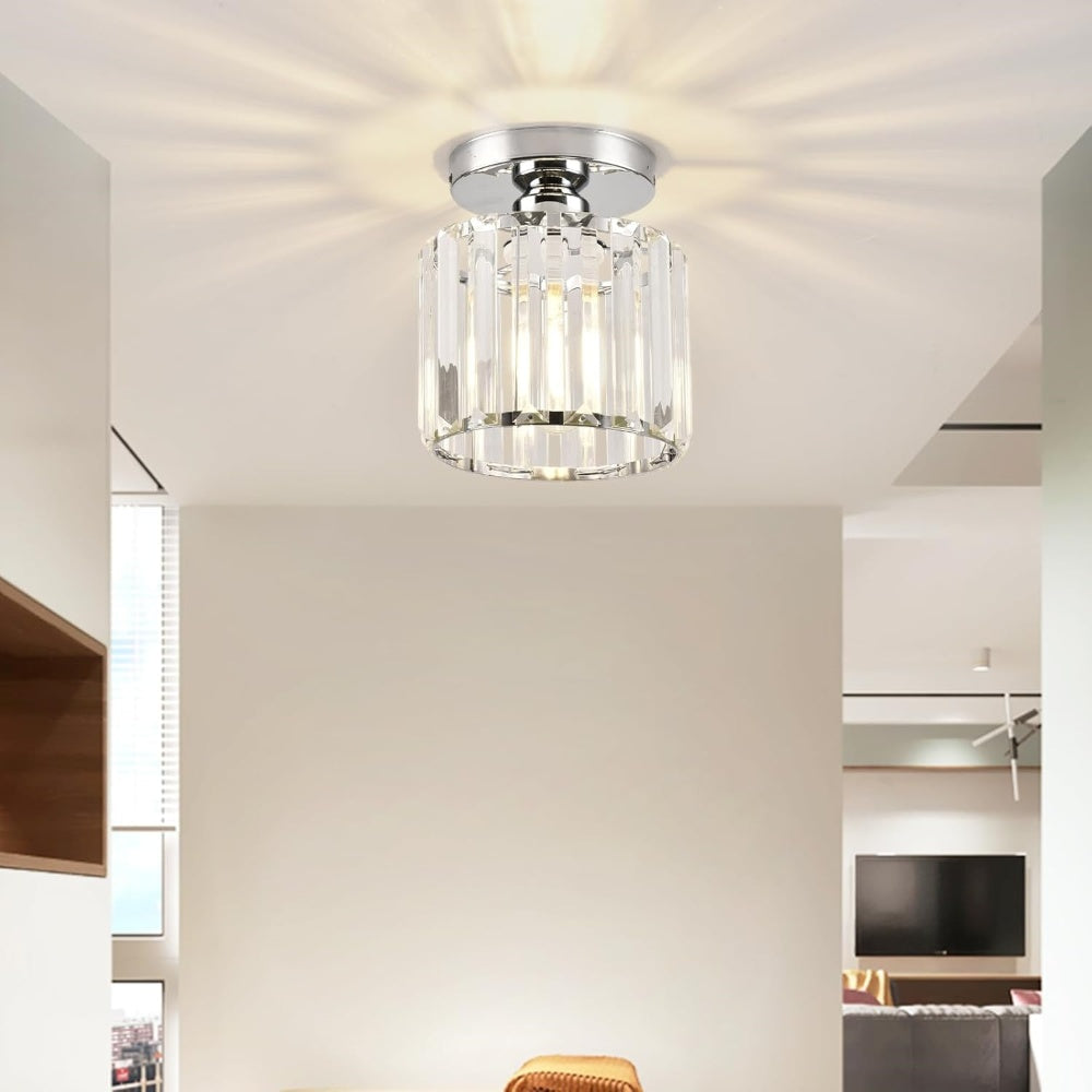 Zwart Plafondlamp Modern LED Flush Design