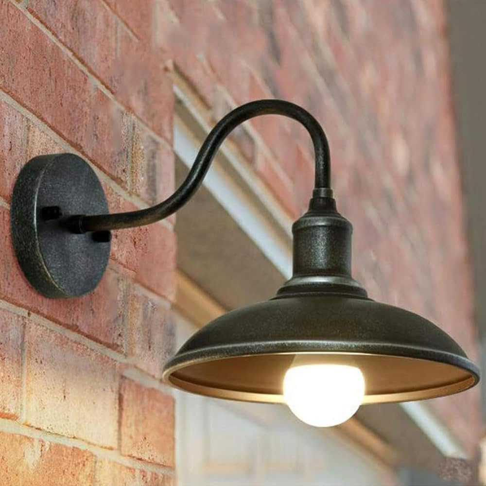 IJzeren Buitenwandlamp Waterdicht IP65 Komvorm