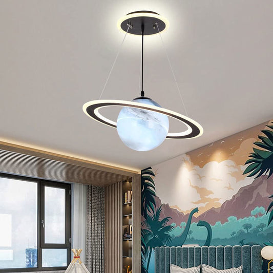 Kinderkamer LED Hanglamp Planeet Design Energiezuinig - Velinix