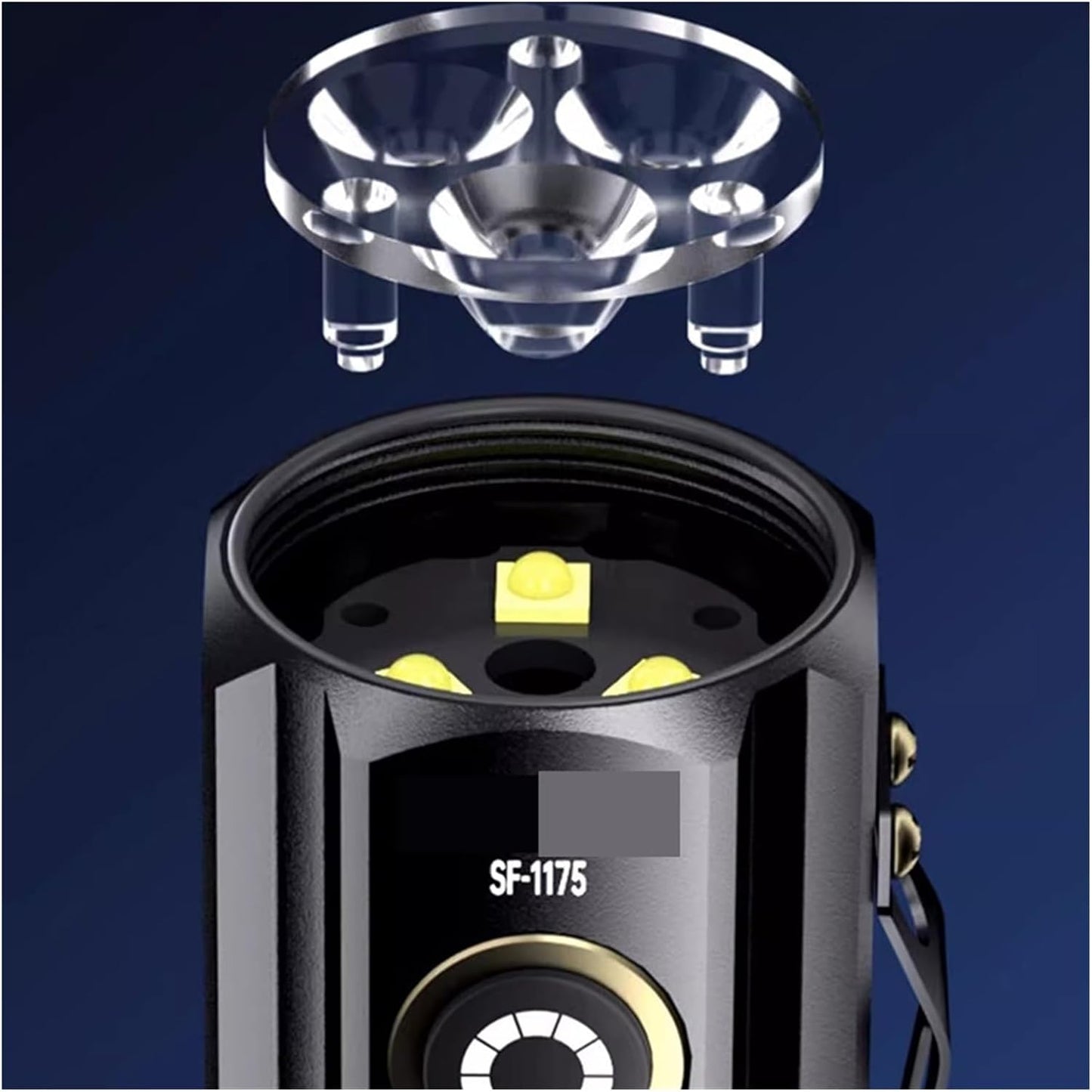 Compacte Zaklamp LED Mini Krachtig Draagbaar