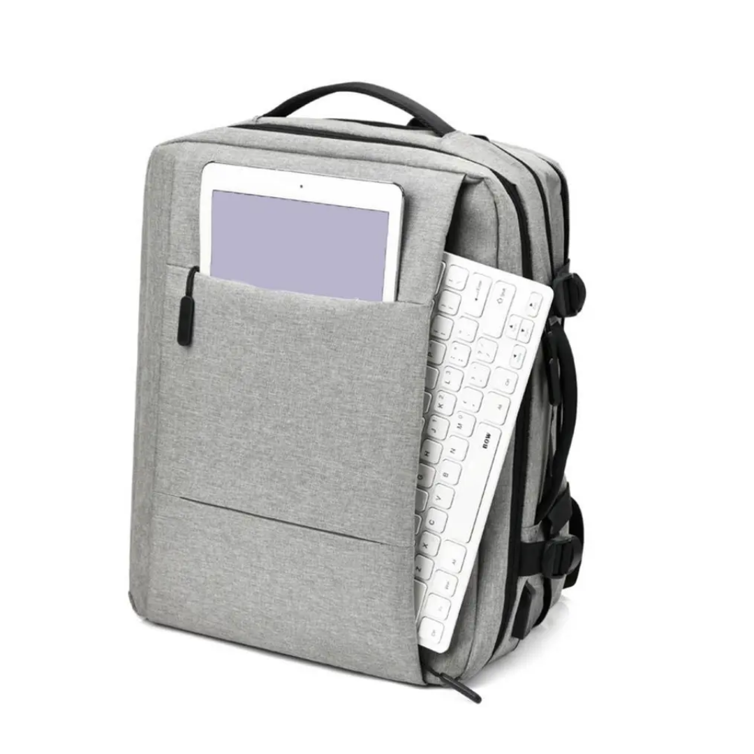 Waterdichte Rugzak USB met Laptopvak voor Laptop en Telefoon