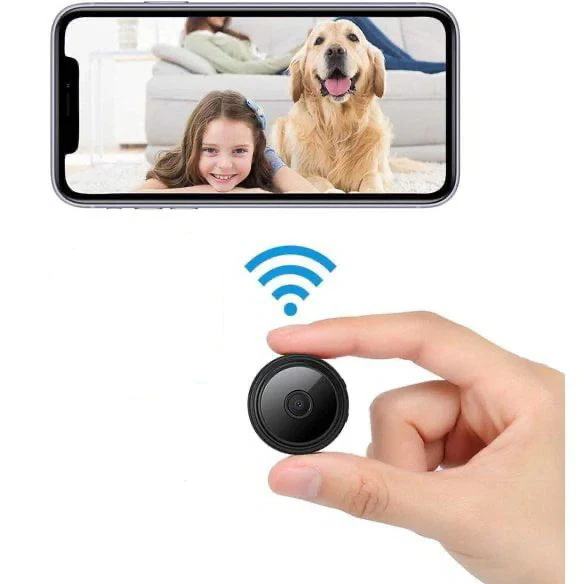 Draadloze Mini Camera met Geluid en Video Livestream - Velinix