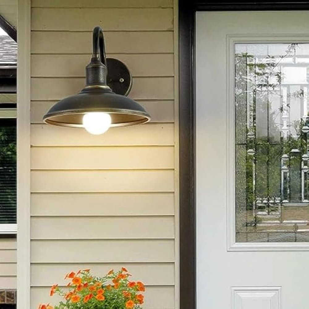 IJzeren Buitenwandlamp Waterdicht IP65 Komvorm