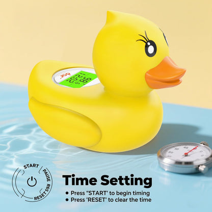Baby Badthermometer Digitaal met Kleurendisplay en Waarschuwing