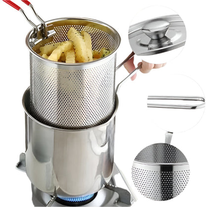 Frituurpan voor Aardappelen met Timer en Thermometer - Velinix