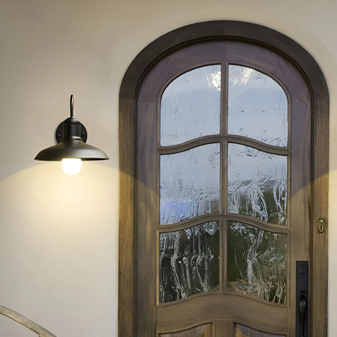 IJzeren Buitenwandlamp Waterdicht IP65 Komvorm