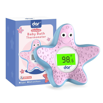 Baby Badthermometer Digitaal met Kleurendisplay en Waarschuwing