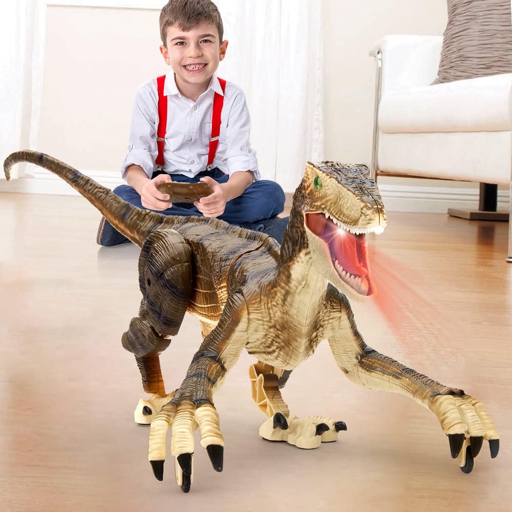 Dinosaurus Speelgoed met Afstandsbediening en Mistfunctie - Velinix