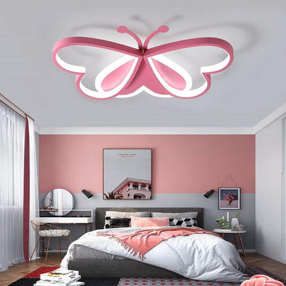 Kleurrijke LED Plafondlamp voor Kinderkamer Roze Design
