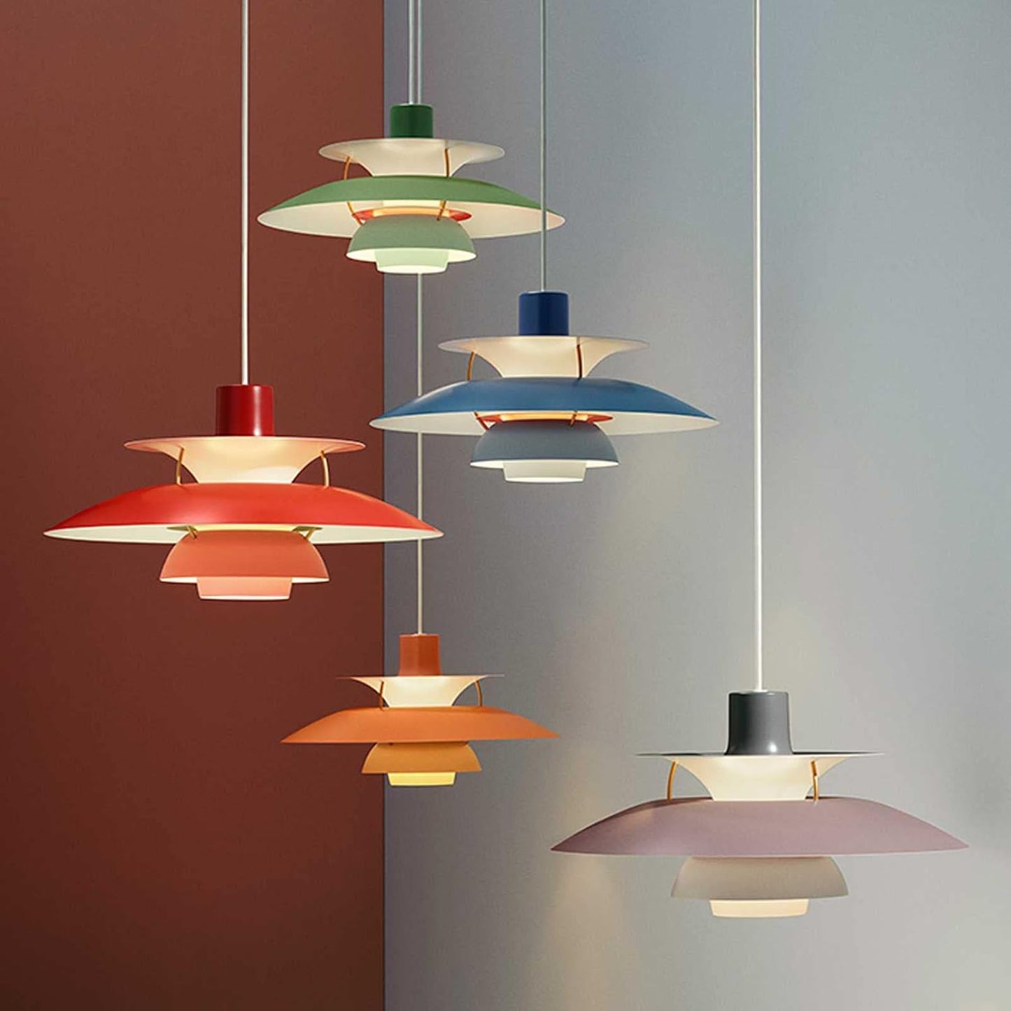 LED Pendant Lamp Design Plafondlamp met Parapluscherm