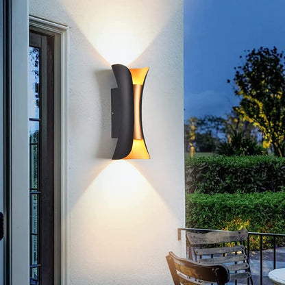 Wasserdichte LED Wandleuchte van Aluminium - Velinix