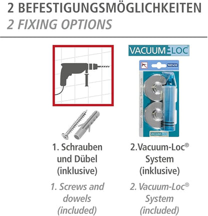 Sterke Boorvrije Wandhaken Duo voor Badkamer en Keuken