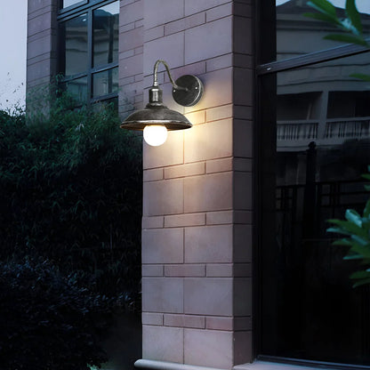 IJzeren Buitenwandlamp Waterdicht IP65 Komvorm
