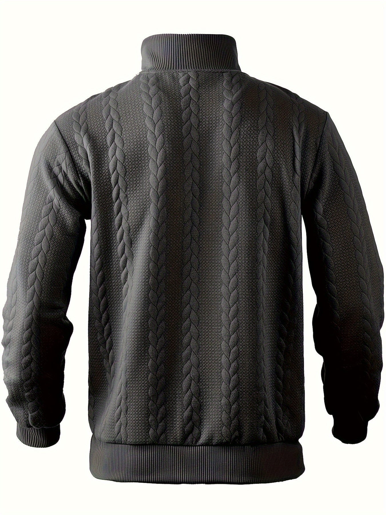 Herenpullover met Rits Vintage Stijl Victor