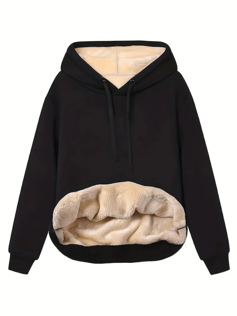 Faux Fur Hoodie Zacht en Warm voor Dames