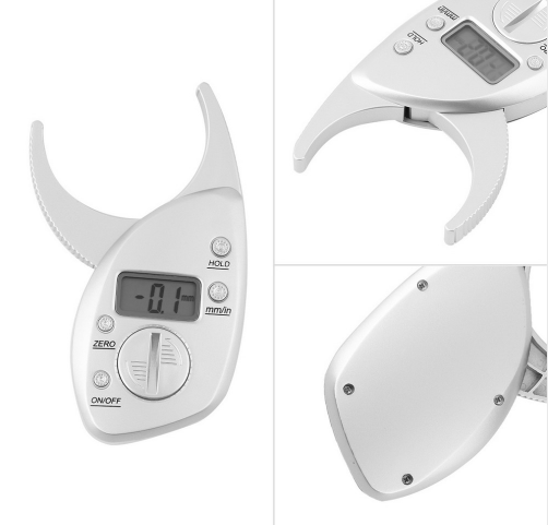 Lichaamsvetmeter met Huidplooimeter en LCD-Display