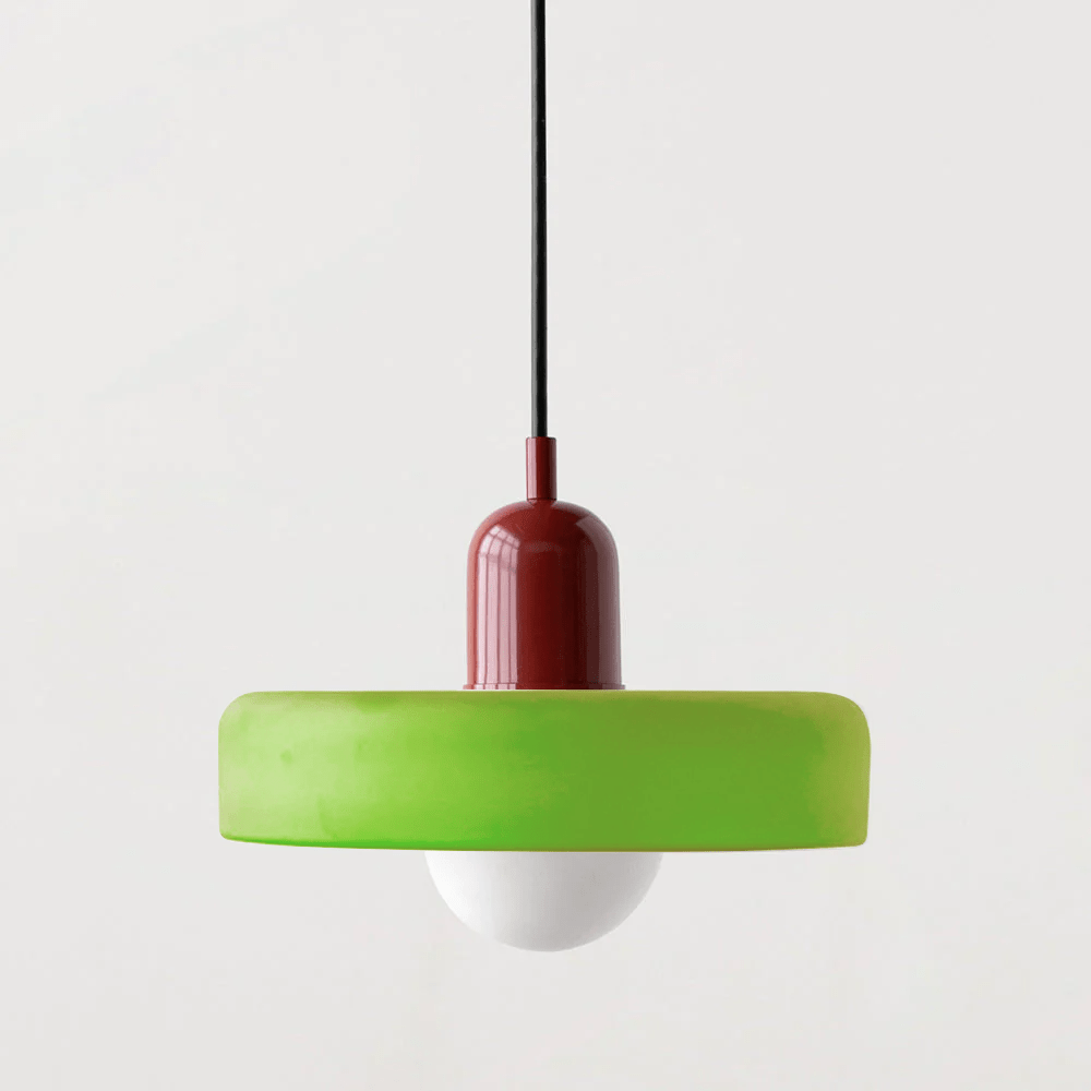 Kleurrijke Hanglamp Modern Glazen Design voor Woonkamer