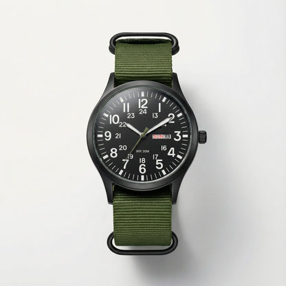 Heren Horloge Outdoor Waterdicht Roestvrij Staal Saffierglas