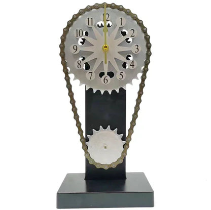 Kettinghorloge met Roterende Ketting en Moderne Tijdweergave