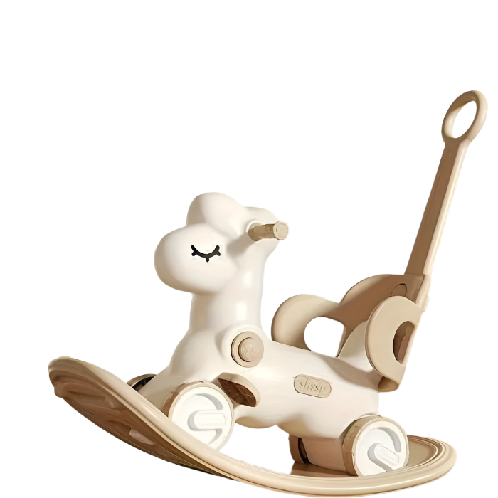 Baby Schommelpaard en Loopfiets 2-in-1 Veilig Leuk - Velinix