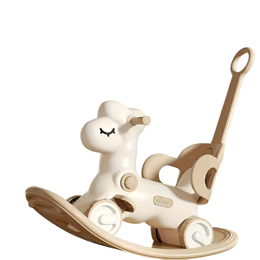 Baby Schommelpaard en Loopfiets 2-in-1 Veilig Leuk - Velinix